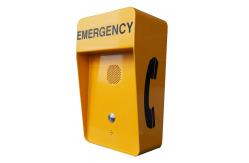 China Robust Housing Yellow SIP Call Box IP67 Watertight VoIP Emergency Call Box  supplier