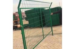 China Framework Welded Mesh Fencing 1800x3000MM Railway Security Fencing supplier