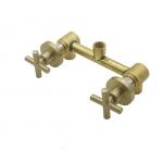 All Copper Brush ODM 0.8MPA Concealed Shower Mixer Tap