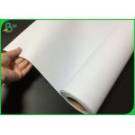 80G White Engineering Paper Rolls 150 Feet Length For Printing for sale