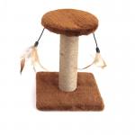 20x18x16cm Cat Scratch Post Toys With Feather For Cat Interactive Play for sale