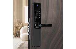 China High Security Camera Smart Lock Black Silver For Home Apartment supplier