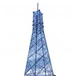 Telecommunication Steel Tubular Tower With Hot Dip Galvanized for sale