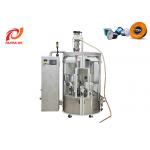 PLC Control System Nespresso Coffee Capsule Filling And Sealing Rotary Machine for sale