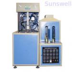 380V / 14KW Semi-Automatic Bottle Blow Molding Machine to make PET bottles for edible oil for sale