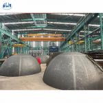 Carbon Steel Segmented Tank Heads , Hemispherical Dish Heads for sale