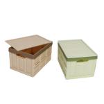Multiscene Foldable Plastic Container , Odorless Collapsible Plastic Crates With Lids for sale