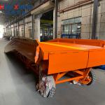 10m Orange Folding Ramp 8000kg Steel 2.2m Wide Safe & Sturdy for sale