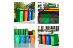 China Top Quality Solid 50l /120l/240l /700l Wheeled Garbage Bin supplier