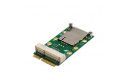 China CDMA 3G/4G WWAN LTE Mini Pcie Graphics Card FCC 1x Screwdriver supplier