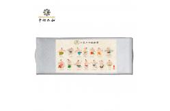 China Scroll Wall Traditional Chinese Medicine Chart For Office And Family supplier