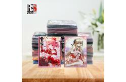 China Clear PP Board Game Card Sleeves Dustproof Business Card Protector Sleeves supplier