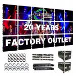 P2.6 P3.91 P4 Indoor LED Video Wall Screen Panel Outdoor Advertising Rental LED Display for sale