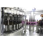 Wine Bottling Beer Filling Machine , Glass Bottle Filling Line High Production Speed for sale