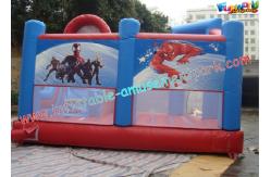 China Customized Party Outdoor Inflatable Bouncer Slide For Kids With Spiderman supplier