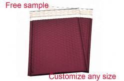 China Custom Printed Metallic Bubble Mailers , Padded Envelope Bubble Mailers Plastic supplier