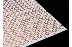China Customized LED Strip Flexible Circuit Board With Double Sided White Film FPCB Board supplier