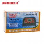 LCD Display 10amp Manual PWM Solar Charge Controller 24 Volt Charge Controller Compact