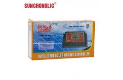 China LCD Display 10amp Manual PWM Solar Charge Controller 24 Volt Charge Controller Compact supplier