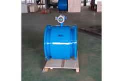 China RS485 4-20mA Digital Flow Meter Anti Corrosive Magnetic Flowmeter supplier