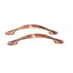 Bronzed Sandblasting Cabinet Handle Metal Die Casting Luxury Arch Shape