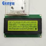 STN Yellow Green Monochrome LCD Display Module Screen 20x4 Character LCM 16pin