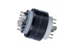 China Liquid Metal Conductive Mercury Swivel Joint Slip Ring supplier