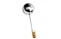 China 35.4cm Stainless Steel Ball Float Valve Brass Body CCC For Liquid supplier