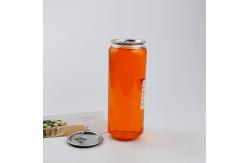 China 250ml Plastic Drink Packaging Custom Juice PET Soda Beer Pop Can Bottle supplier