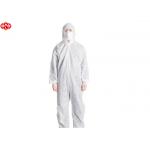 Polypropylene Pp Breathable Disposable Protective Coverall With Hood for sale