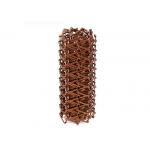 Antique Brass Color Link Type Decorative Wire Mesh For Building Facades for sale