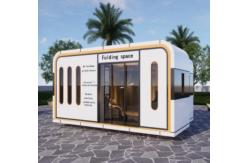 China One Bedroom Apple Capsule House Prefabricated Pod 12KW Customized supplier