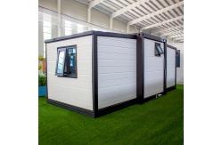 China Compact Structure Expandable Container House Steel Frame Prefab Container Homes supplier