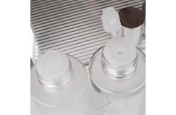 China Clear Empty Roll On Bottles 100ml Plastic Roller Bottles With Silver Screw On supplier