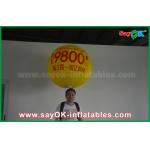 1.5m Inflatable Led Backpack Balloon Advertising Balloon With Print Giant Large Inflatable Helium Balloon for sale