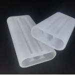 Medical Three-hole Frosted Quartz Chamber With Polished Or Frosted Surface Treatment