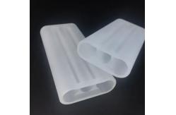China Medical Three-hole Frosted Quartz Chamber With Polished Or Frosted Surface Treatment supplier