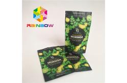 China Matte Surface Finish Plastic Pouches Packaging Zipper Stand Up Protein Powder Bag supplier