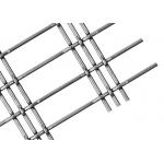 Custom Facade Flexible Weave Metal Screen With Stainless Steel Flat / Round Wire for sale