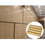Soundproofing MDF Wooden Grooved Panels for sale