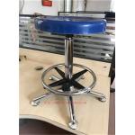 Steel Back Frame Lab Chairs And Stools , Customized Made Revolving Lab Bench Chairs