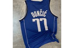 China NBA 77 Blue Custom Basketball Jerseys Polyester supplier