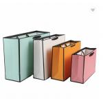 2022 Large Shopping Wide Gusset Paper Bags Pantone Colored Paper Gift Bags for sale