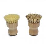 ODM Kitchen Wooden Handle Coconut Bristle Brush Bulk For Pan Pot Cleaning for sale