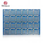 FR4 RIGID PCB Four Side 6 Layer PCB Board Half Cut Slot Immersion Gold 2u for sale