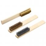 6x16 Copper Brass Wire Brush Set 12pcs For Polishing Grinding Cleaning for sale