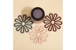 China Heat Resistant Table Silicone Hot Pot Holders Placemat Pads Coasters supplier