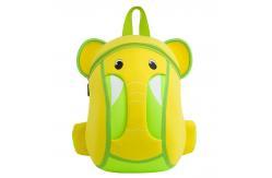 China Ultralight Kids Toddler Backpack Zoo Animal Elephant Shape 10-20L Capacity supplier