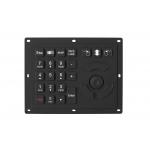 Black Silicone 22 Key Keyboard For Diagnostic Equipments / Operation Rooms for sale