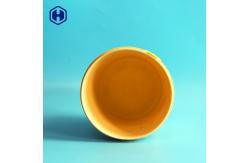 China Hot Food Round Plastic Tubs With Lids Customized High Resolution Printing supplier